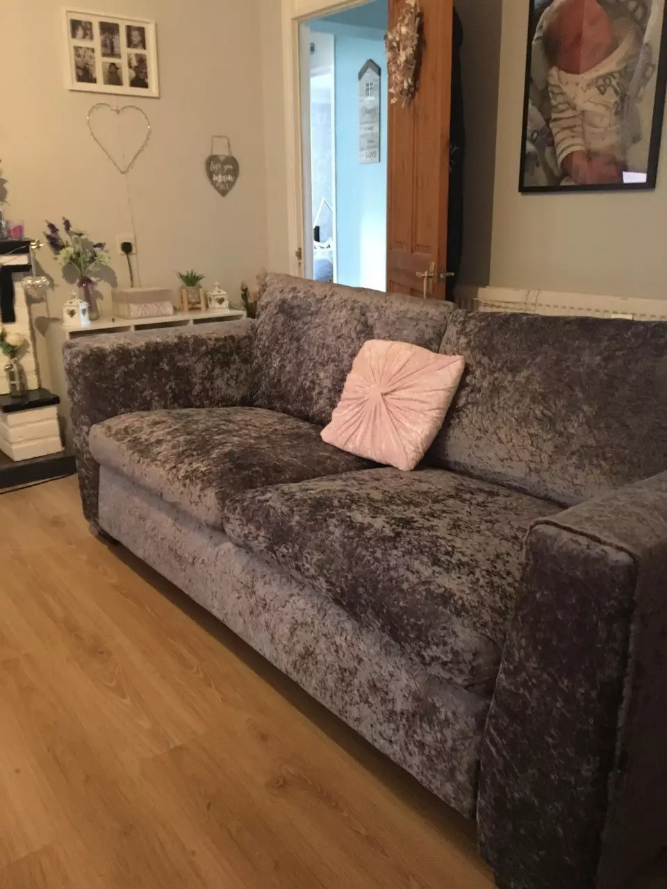 It looked like a completely different sofa (