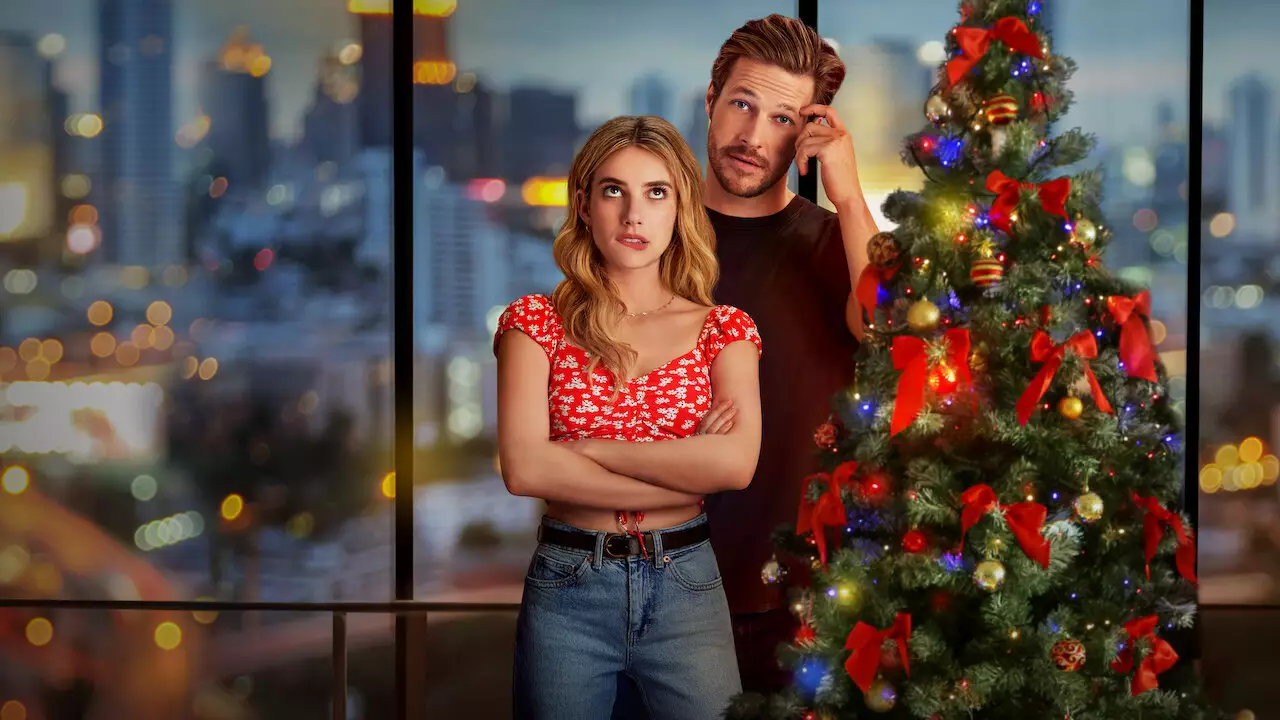 People Are Loving Netflix's New Cheesy Christmas Rom-Com Holidate Starring Emma Roberts