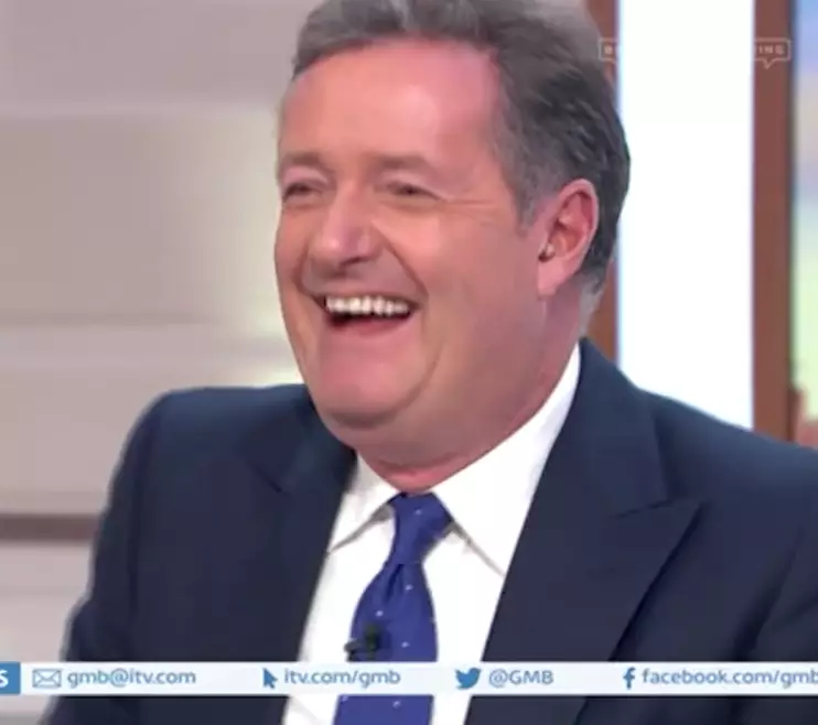 Piers Morgan initially wasn't keen on apologising after saying 'bell***' on live TV.
