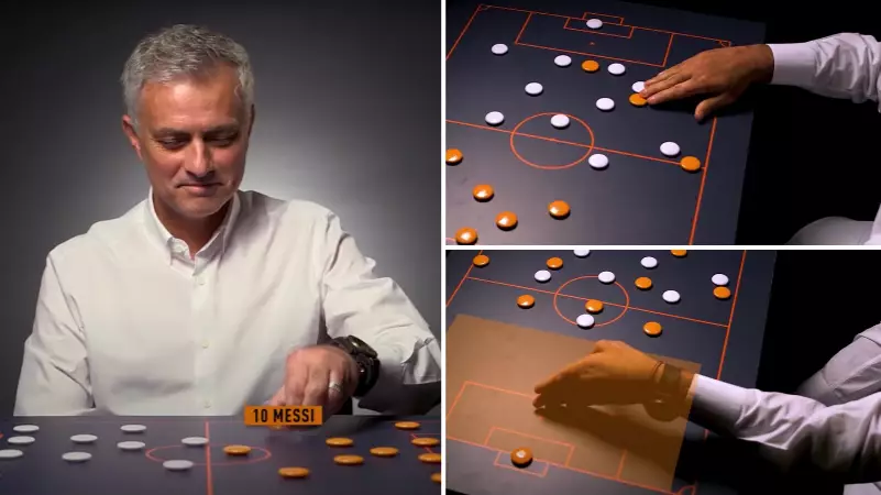 Jose Mourinho Explaining His Tactics To Beat A Prime Barcelona Shows How Incredibly Prepared He Was