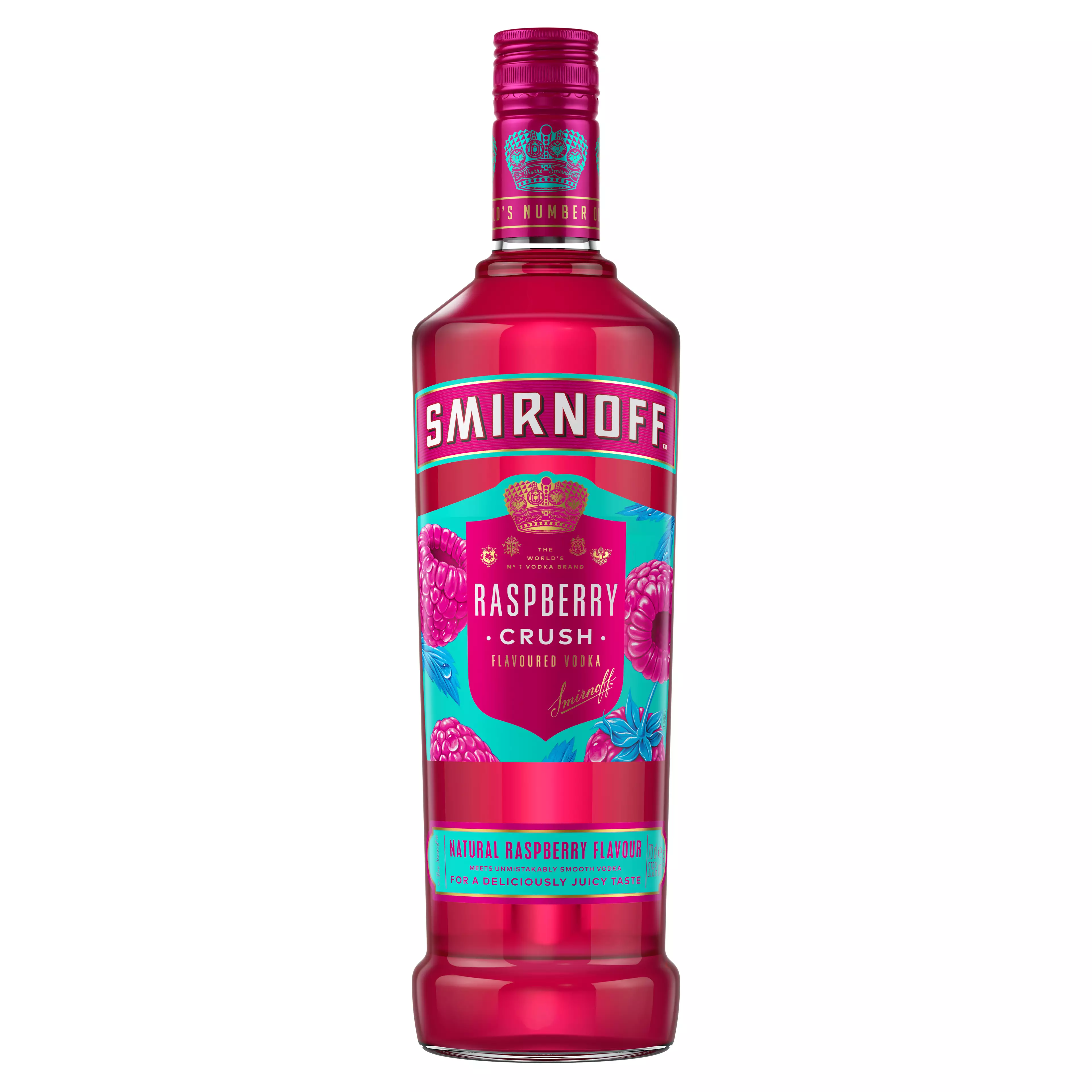 Smirnoff is selling raspberry flavoured vodka (