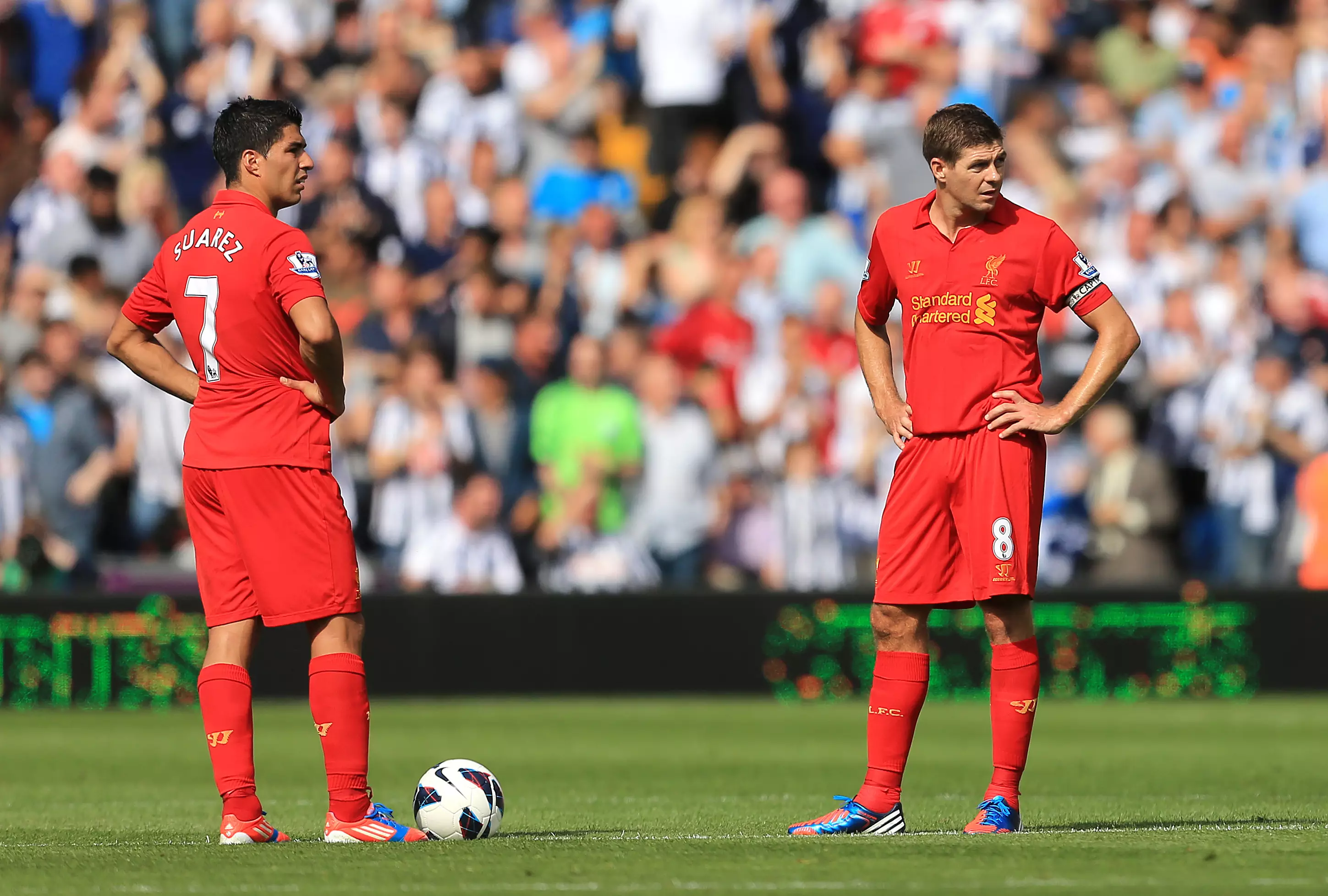 Would Gerrard and Suarez get in today's Liverpool team. Image: PA Images