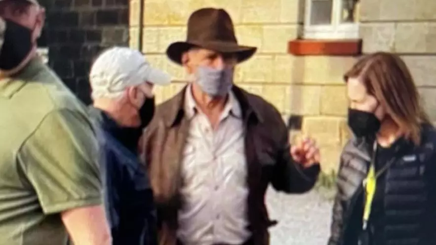 Harrison Ford Seen In Indiana Jones Costume For First Time In More Than A Decade