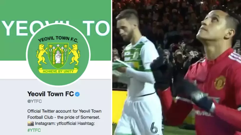 Yeovil's Official Twitter Account Takes Major Dig At Alexis Sanchez At Full-Time
