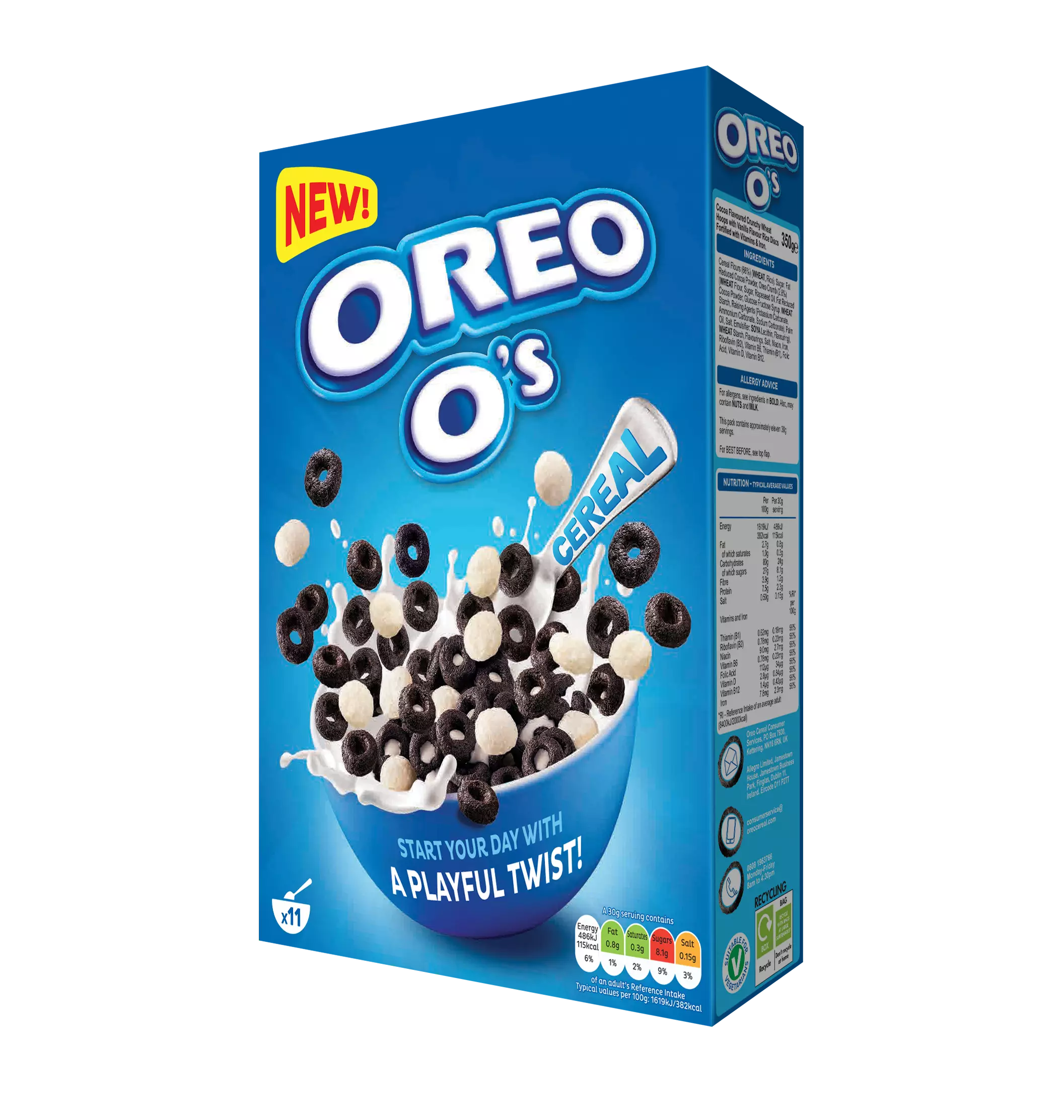 Oreo O's cereal has launched in several UK supermarkets with more on tap for 2021 (
