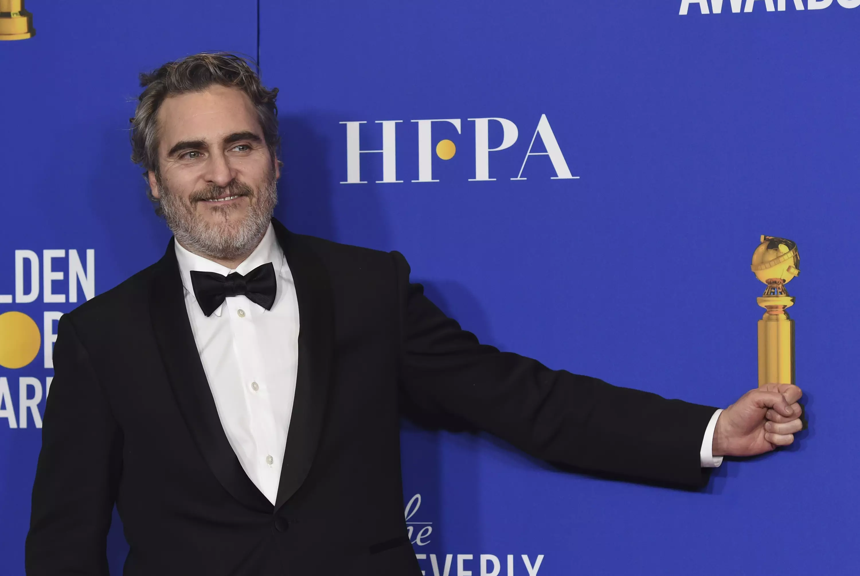 Joaquin Phoenix is up for the leading actor award.