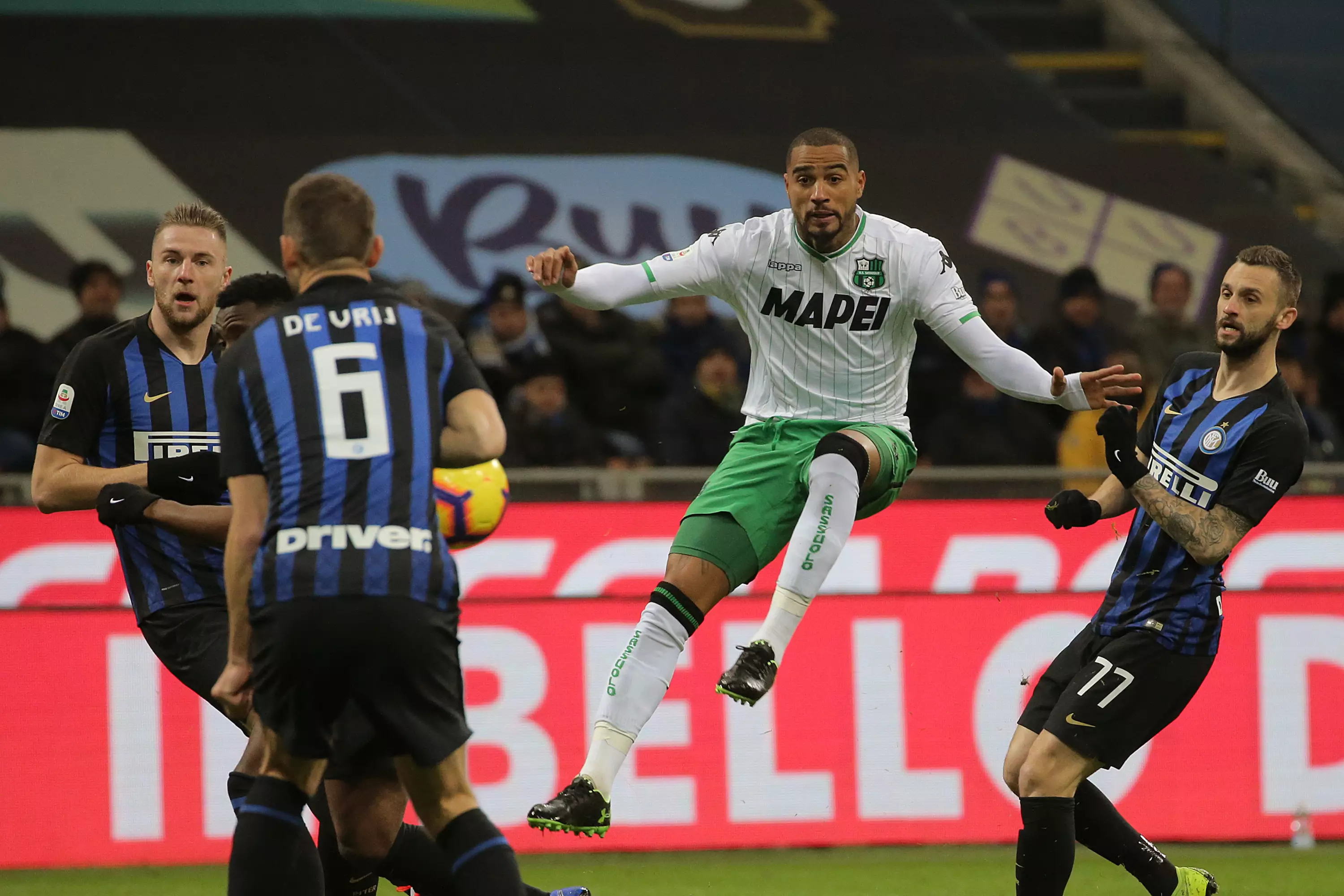 Boateng has been playing for Sassuolo. Image: PA Images