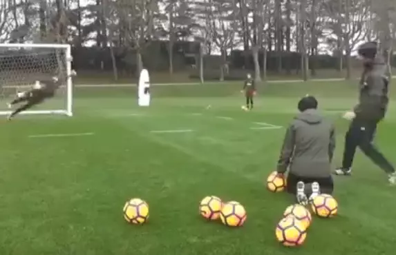 WATCH: AC Milan Sensation Gigi Donnarumma Go Through His Paces In Insane Drills
