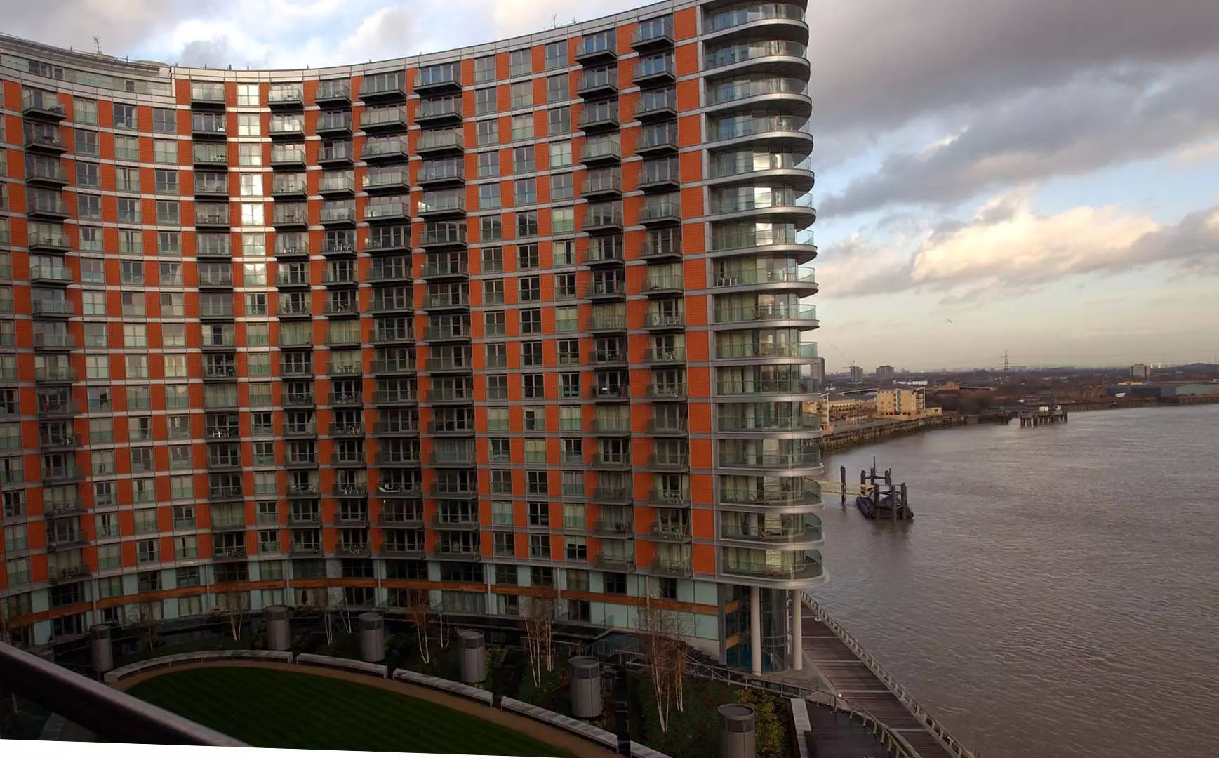 New Providence Wharf set on fire at the start of May (