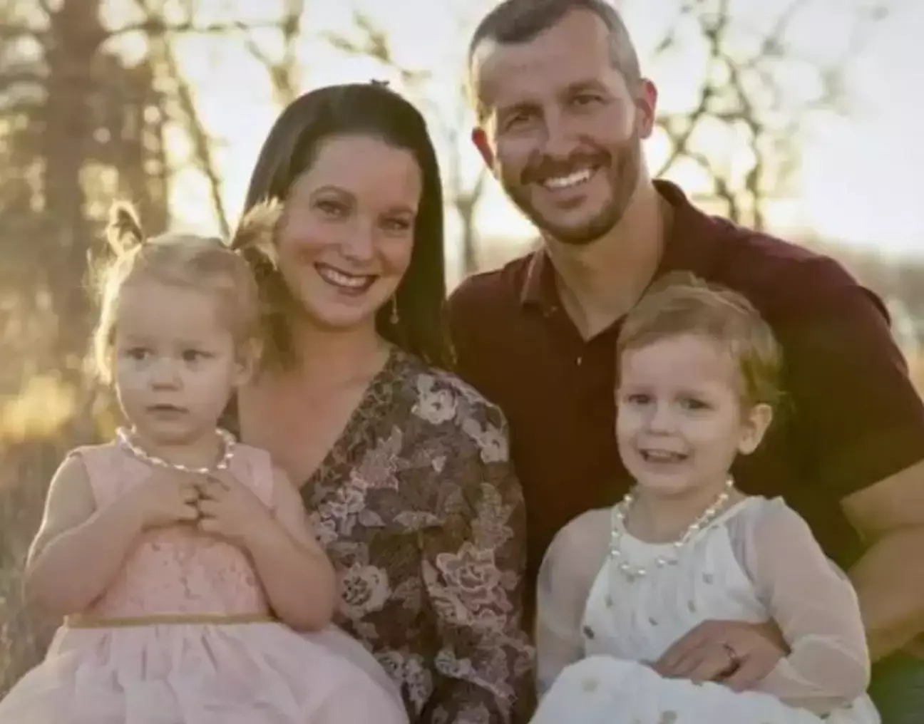 Chris and Shanann Watts with their two daughters.