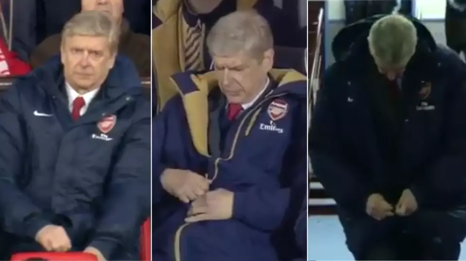 There's A Compilation Of Arsene Wenger Struggling To Zip His Coat
