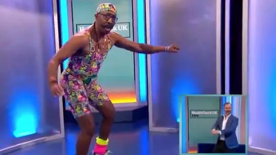 Viewers Shocked By Mr Motivator's 'Whip The Horse' Workout Routine 