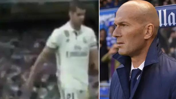 WATCH: Morata Refuses To Shake Zidane's Hand After Being Subbed Off