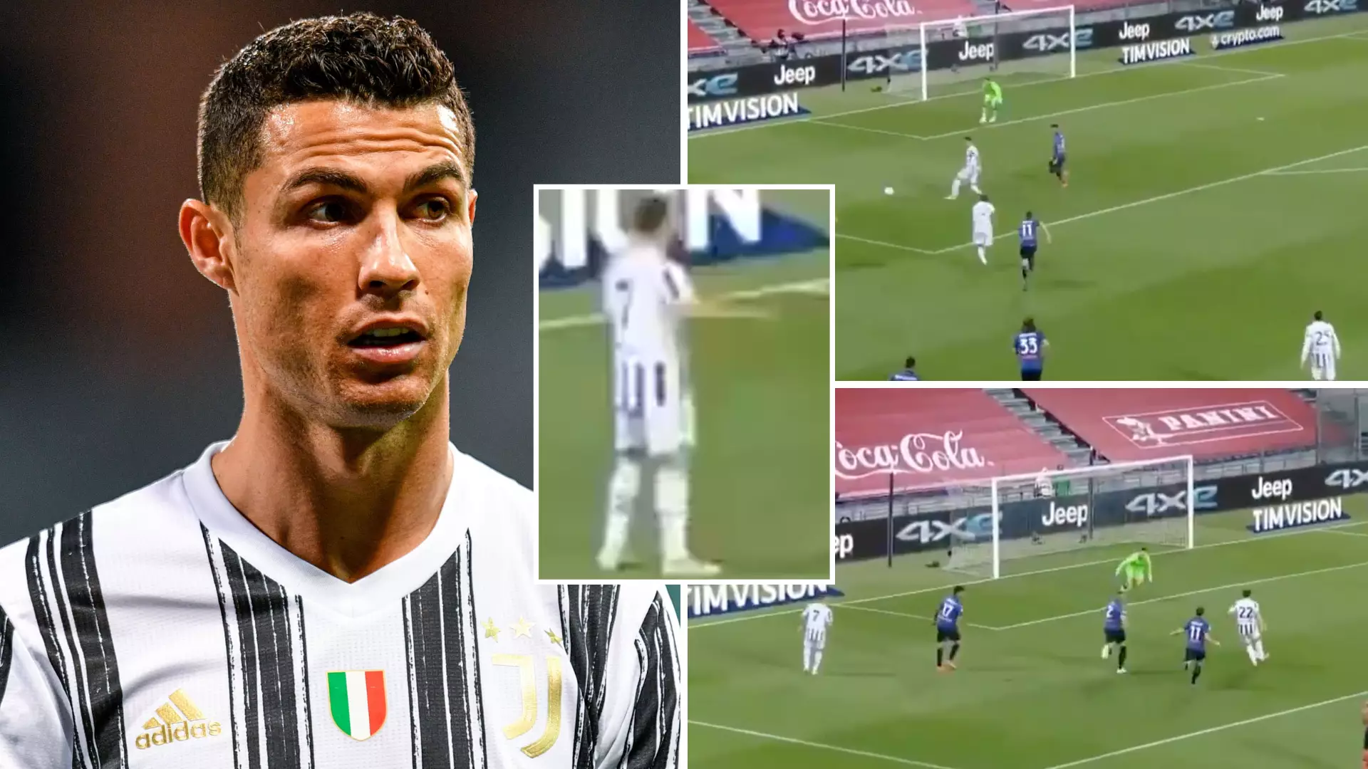 Cristiano Ronaldo 'Robbed' Of Incredible Backheel Assist As Juventus Teammates 'Let Him Down Again'