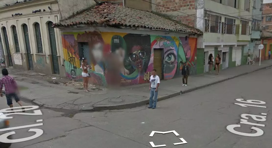 Google Maps Has Blurred Out These Girls.