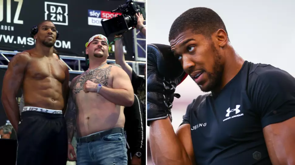 Anthony Joshua Seems To Be Dramatically Cutting Weight Ahead Of Rematch With Andy Ruiz Jr
