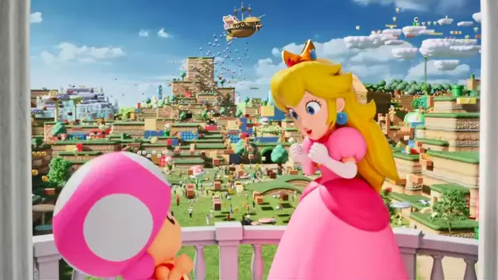 There'll be areas inspired by Bowser and Princess Peach's Castles (