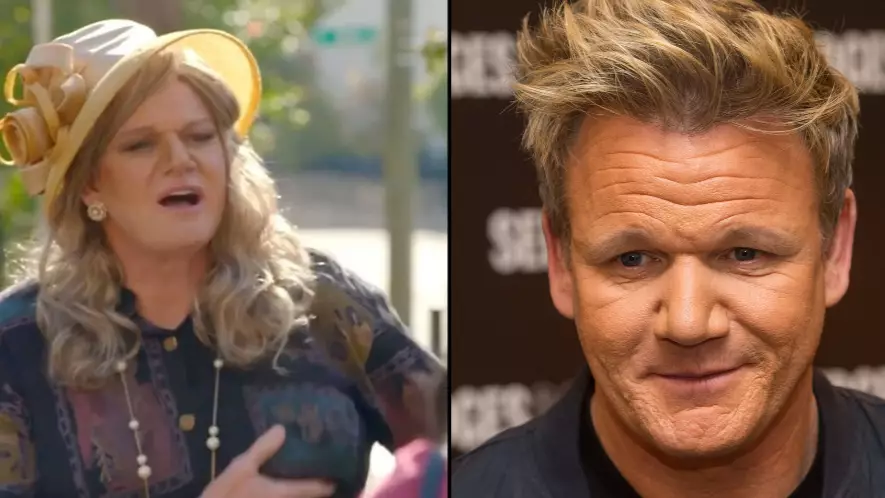 Gordon Ramsay Disguises Himself As Woman For New Cooking Show 