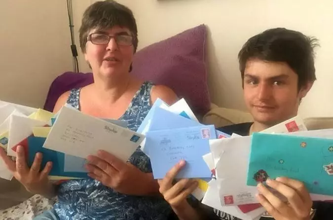 Autistic Lad Receives Thousands Of Birthday Cards After Telling His Mum He 'Had No Friends'