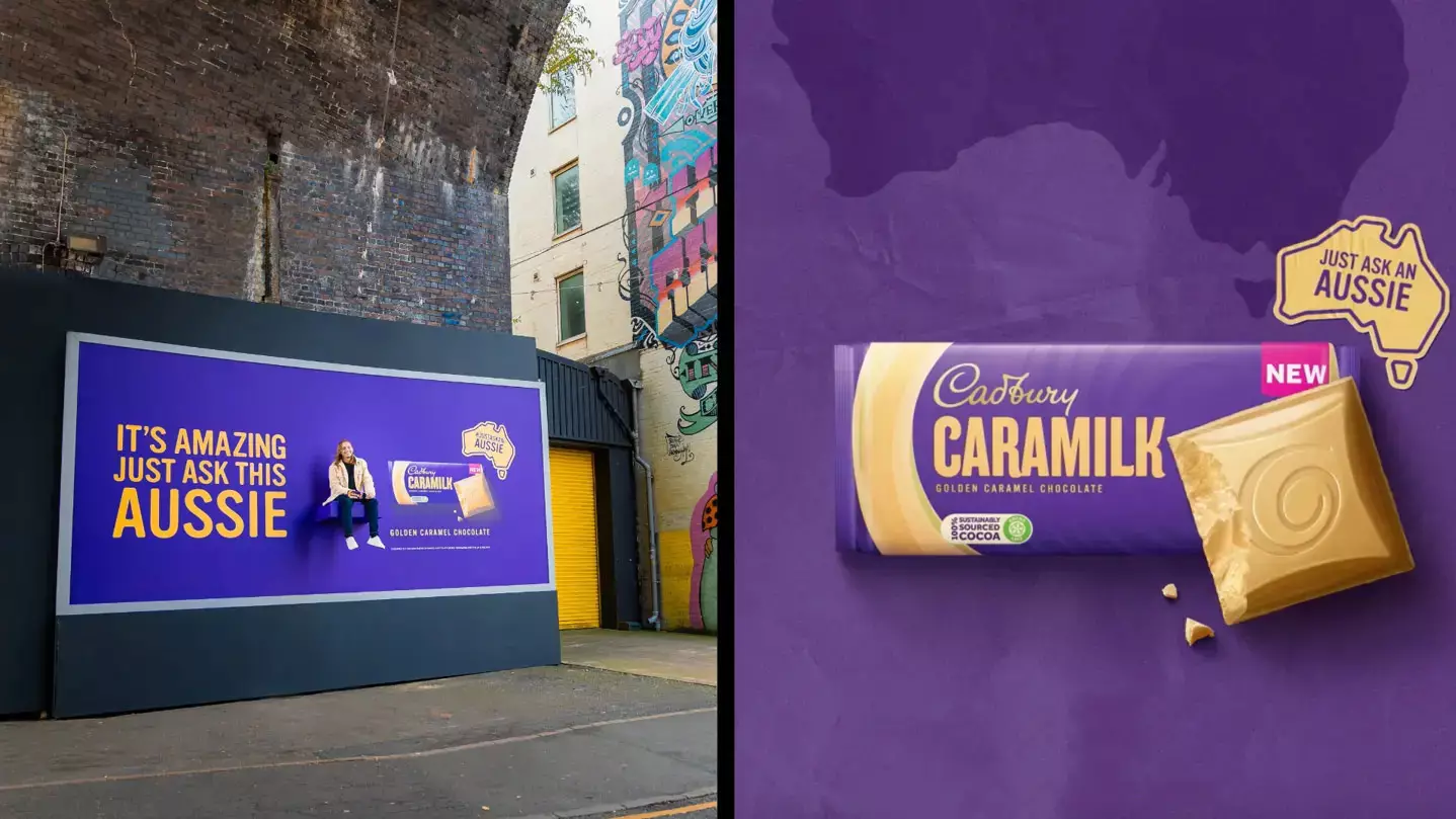 Cadbury Puts Actual Aussies On Billboards Across The Country