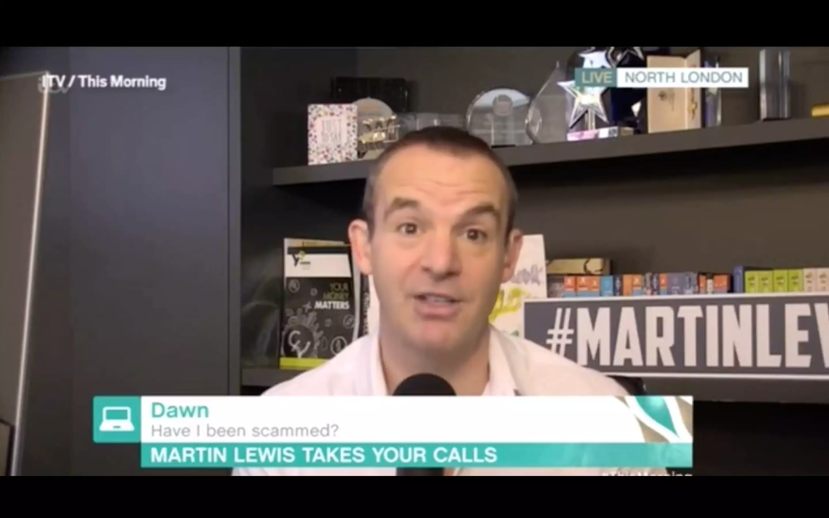 Martin Lewis accidentally swore live on This Morning (
