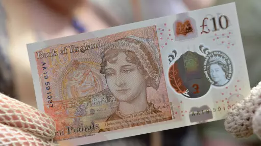 Rare New £10 Note Sells For £7,200 At Charity Auction 