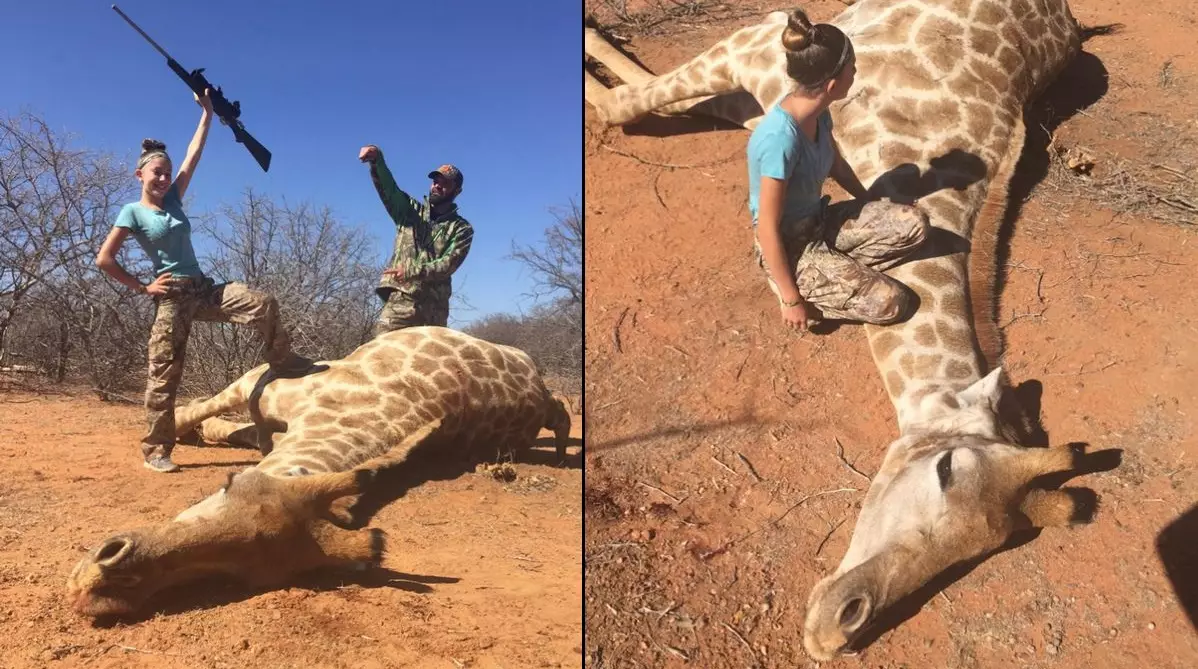 Twelve-Year-Old Girl Who Kills Animals For Fun And Poses Next To Them Vows To Never Stop