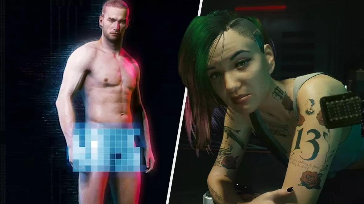 'Cyberpunk 2077' Glitch Curses Character To Have Their Wang Hanging Out Forever