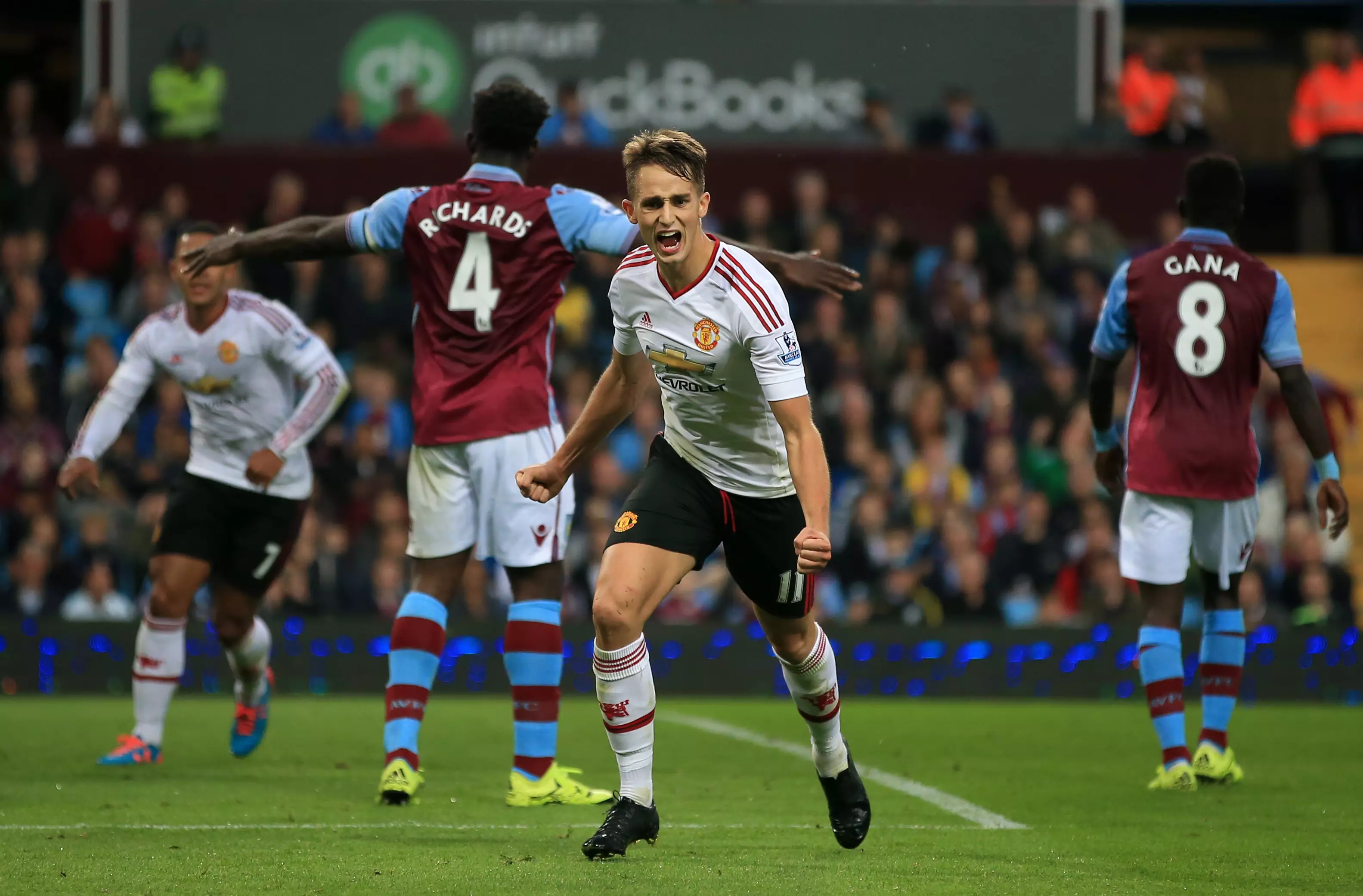 Januzaj scored a winner against Villa and was sent out on loan to Dortmund the next week. Image: PA Images