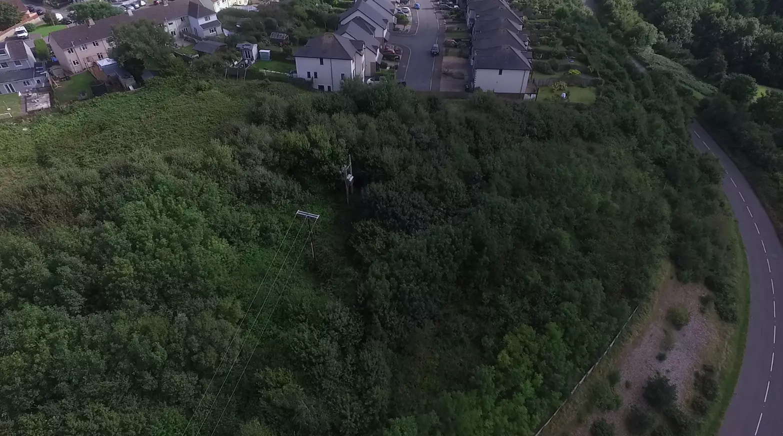 Residents have said they used to enjoy the woodland area, which several houses backed onto.