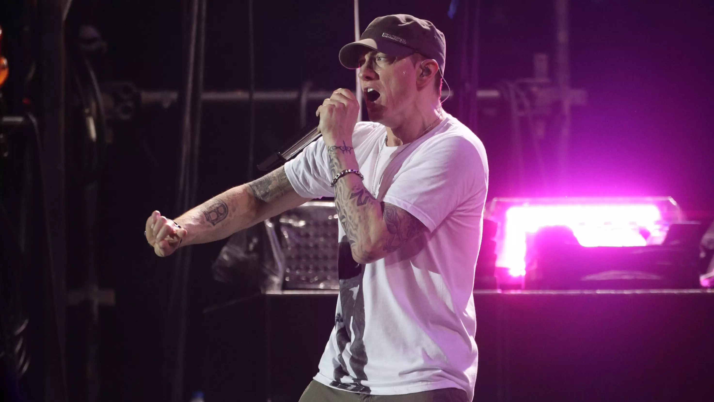Eminem Has Opened A 'Mom's Spaghetti' Pop Up At Coachella 