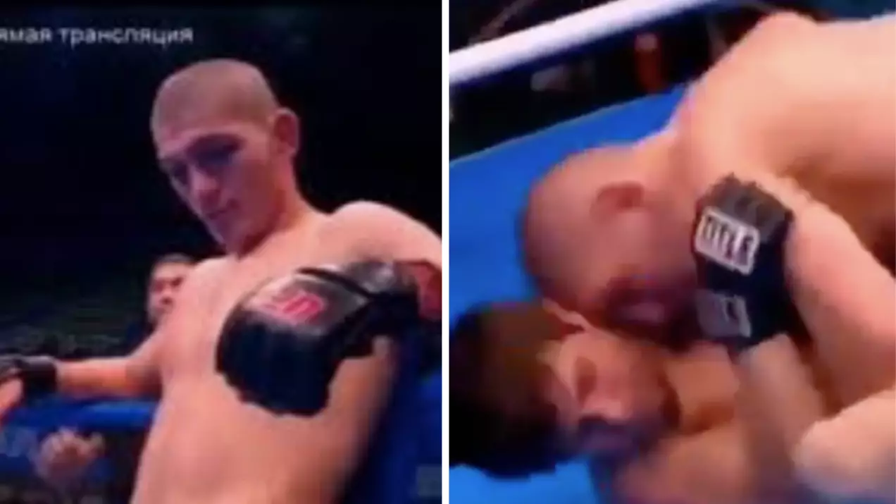 Footage Of How Khabib Used To Fight When Headbutts Were Legal In Russia 