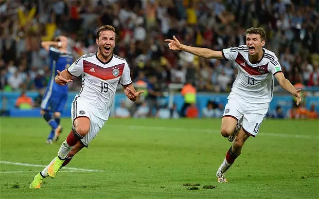 Gotze wins the 2014 World Cup for Germany. Image: PA Images
