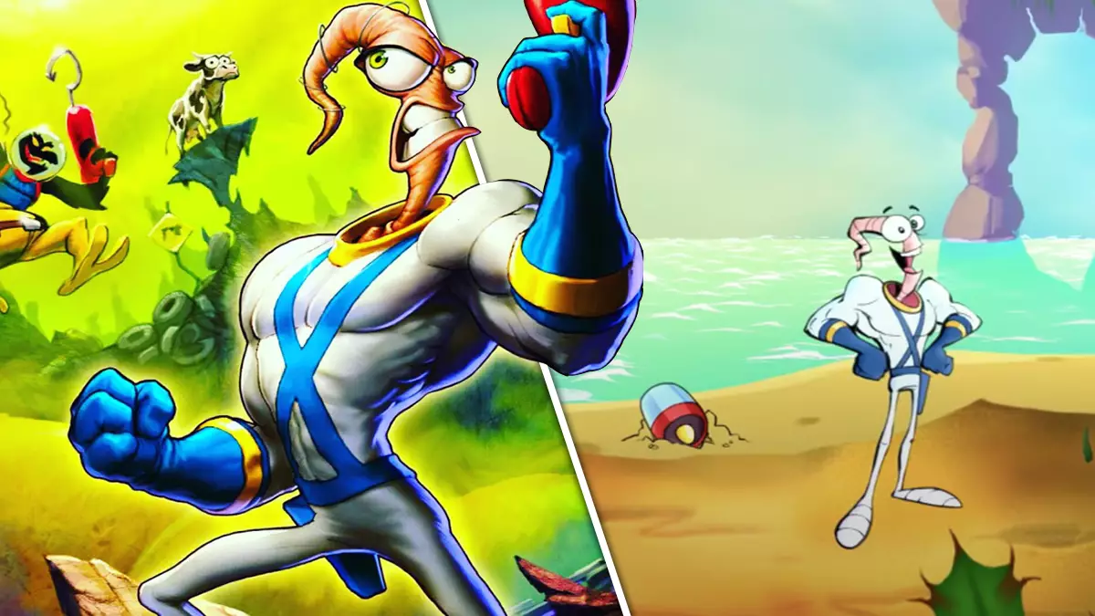 We Finally Have A First Look At The Forthcoming 'Earthworm Jim 4’