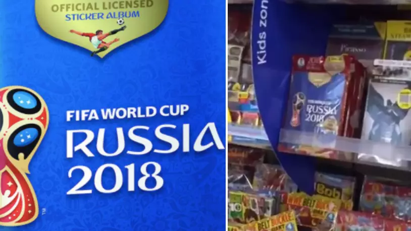 The 2018 FIFA World Cup Sticker Book Is On Sale NOW!