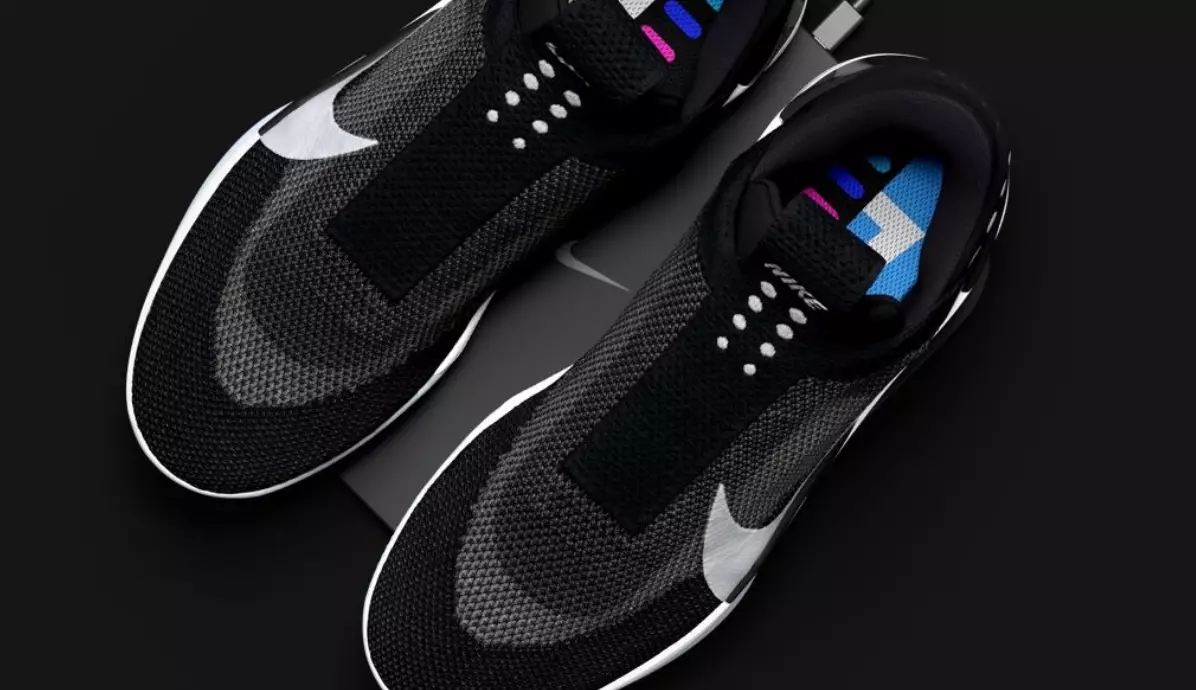 The Nike Adapt trainer adapts to your foot - surprise surprise.