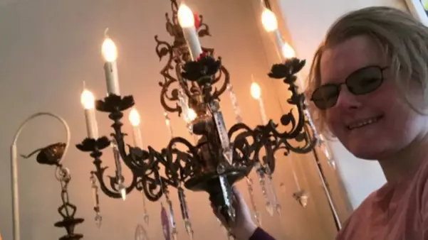 Woman Announces Plans To Marry 93-Year-Old Chandelier Named Luminere