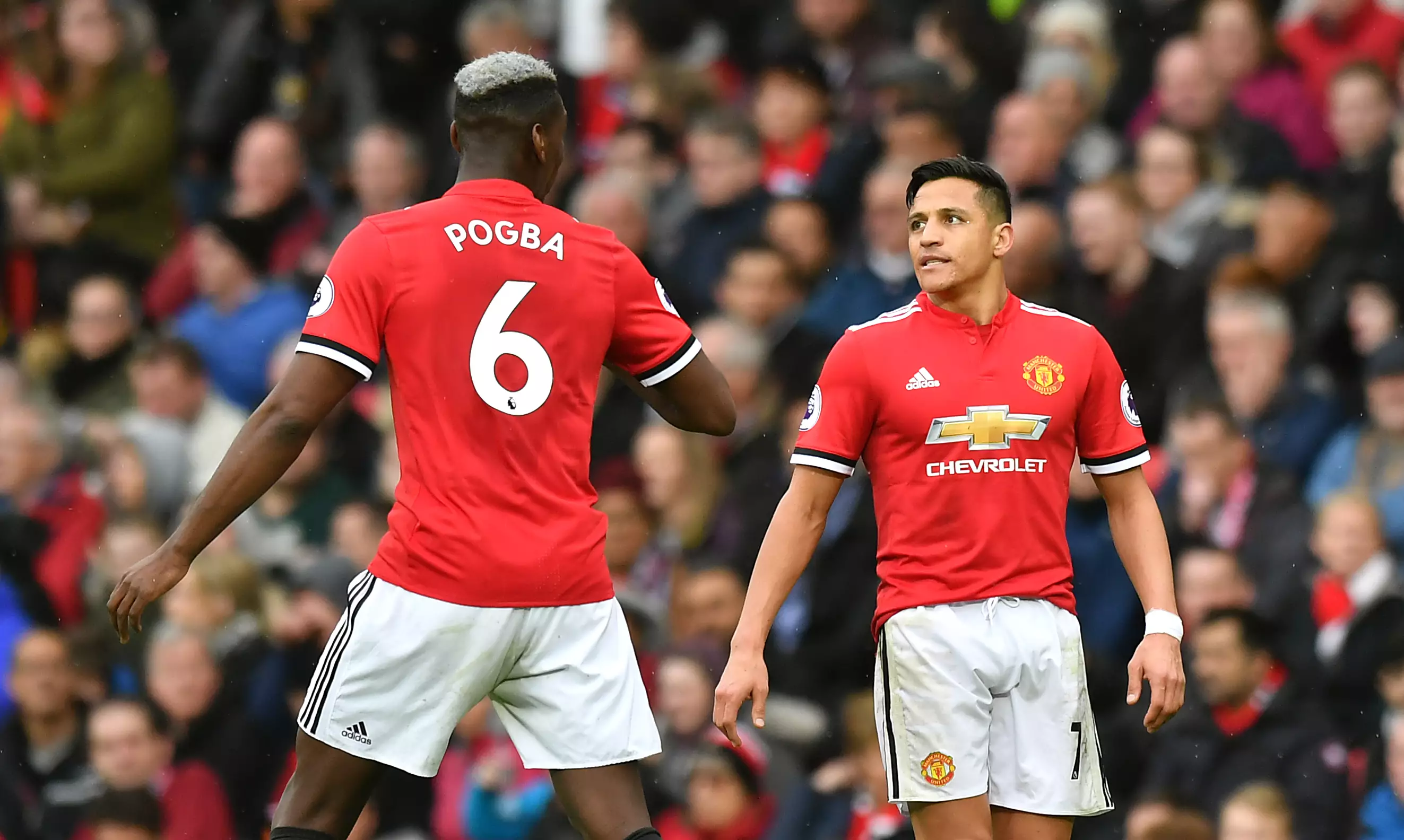 Pogba and Sanchez were poor against West Brom. Image: PA Images.