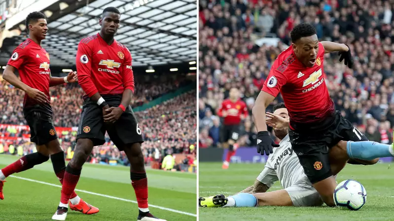 Manchester United Have Been Given The Most Penalties This Season