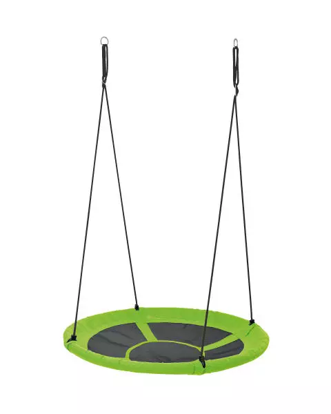 The Aldi swing is big enough for kids to lie on (