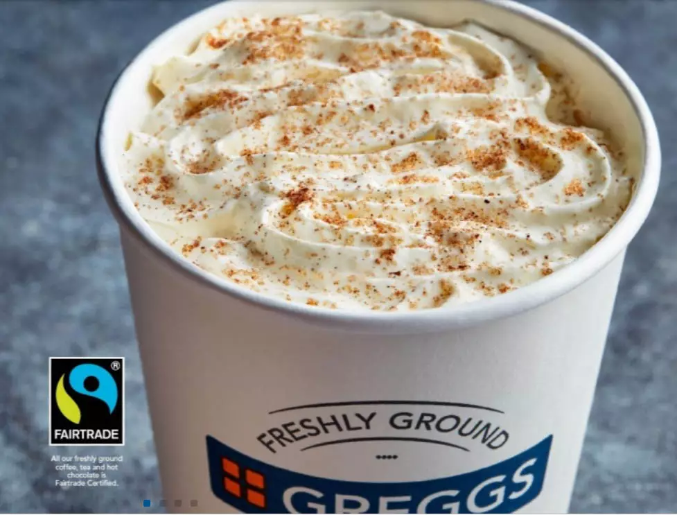 Greggs Pumpkin Spice Latte Is Out Today.