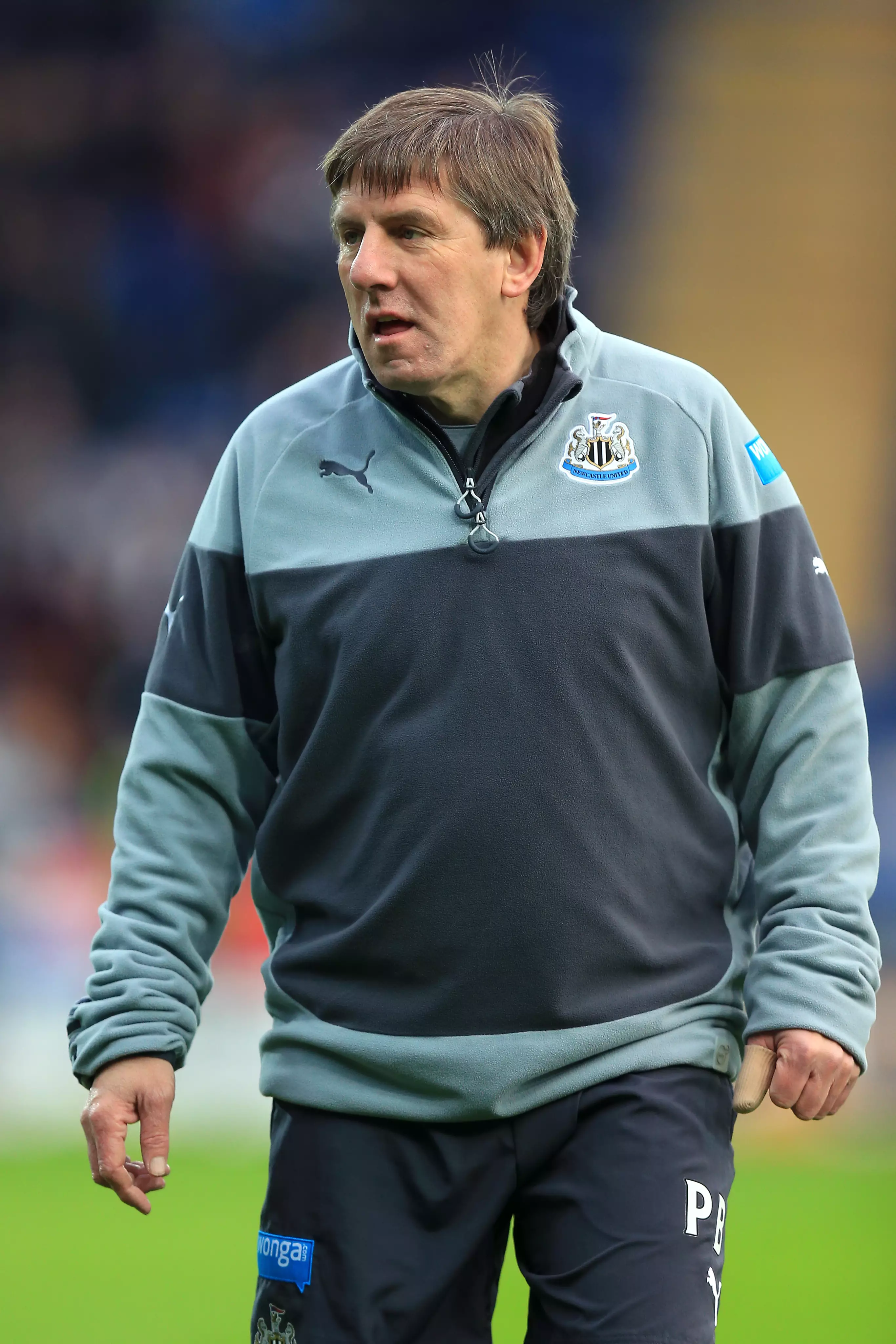 Newcastle United coach Peter Beardsley.