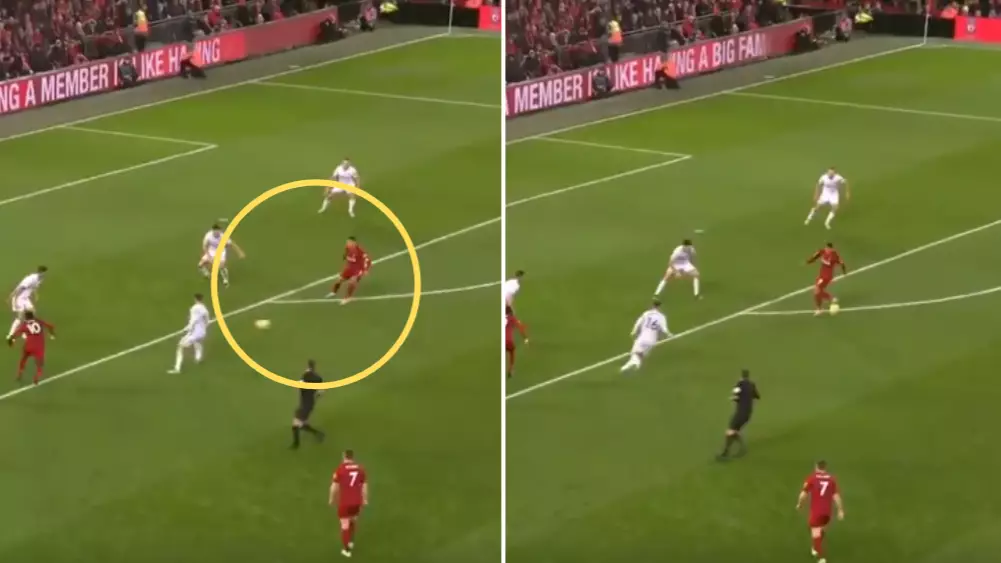 Roberto Firmino's Never-Before-Seen Touch Is Blowing People's Minds