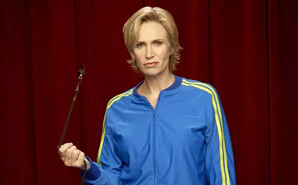 Jane played Sue Sylvester in 'Glee' (