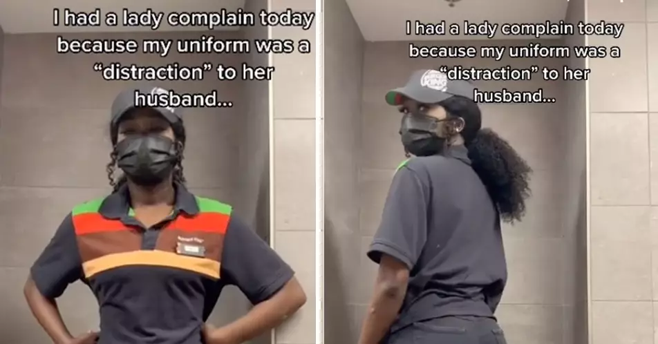 Woman Told Her Burger King Uniform 'Was Distracting Customer's Husband'