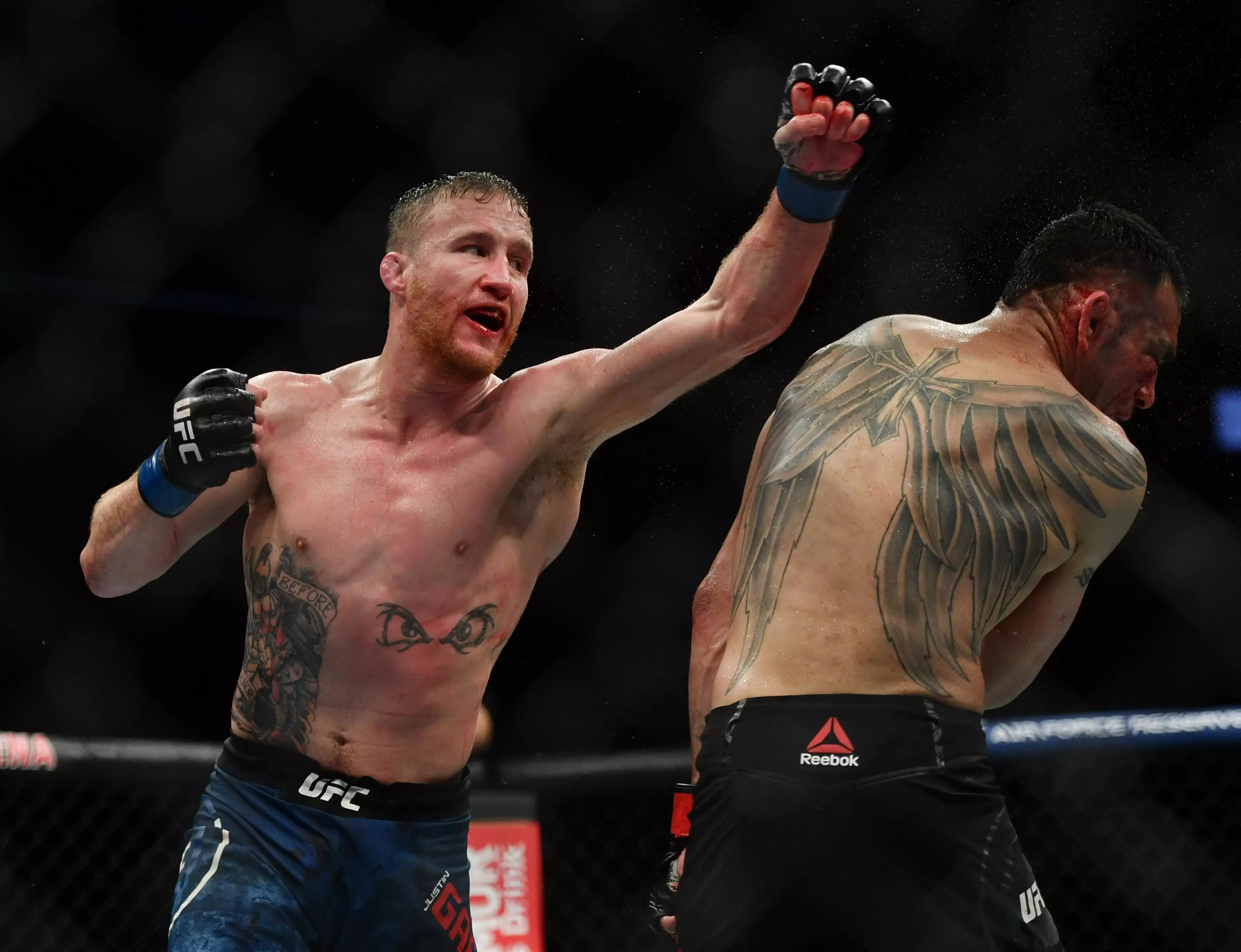 Gaethje was brilliant in his brutal win over Ferguson at UFC 249. Image: PA Images