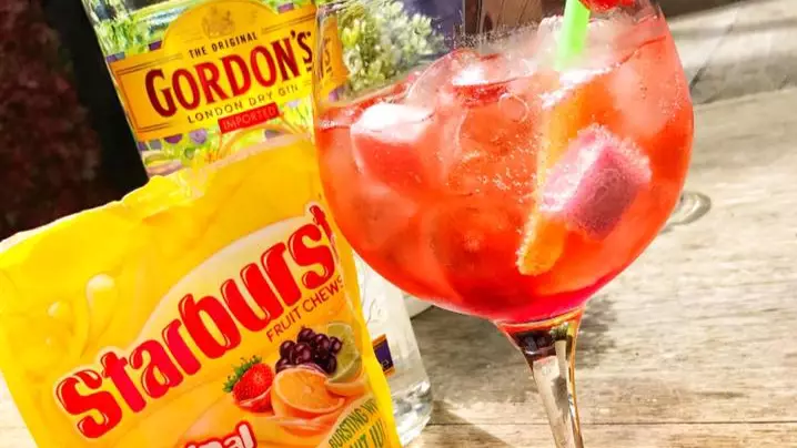 This Bar Has Created Cocktails Made From Fruity Starburst Infused Gin  