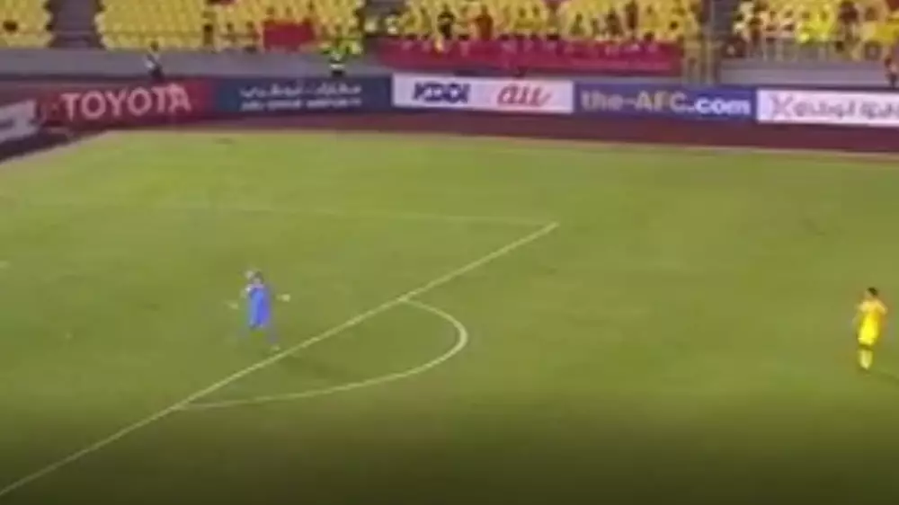 WATCH: Syria's Goalkeeper Produced A Game-Changing Piece Of Play Yesterday