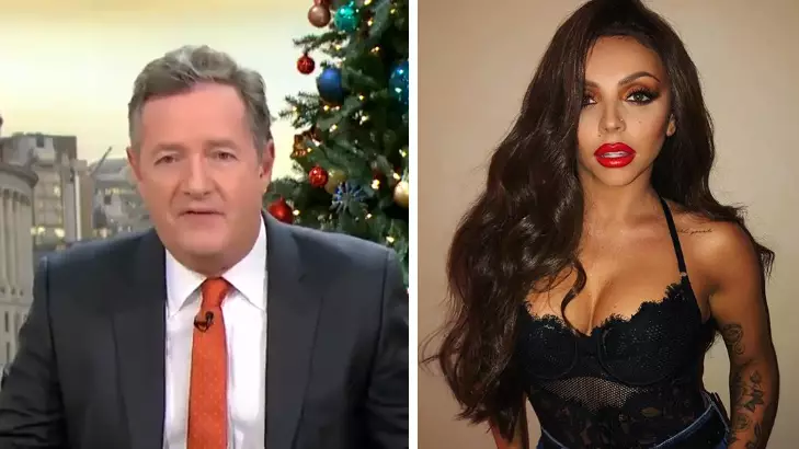 ​Piers Morgan Hits Out At Jesy Nelson Over New Gun Tattoo