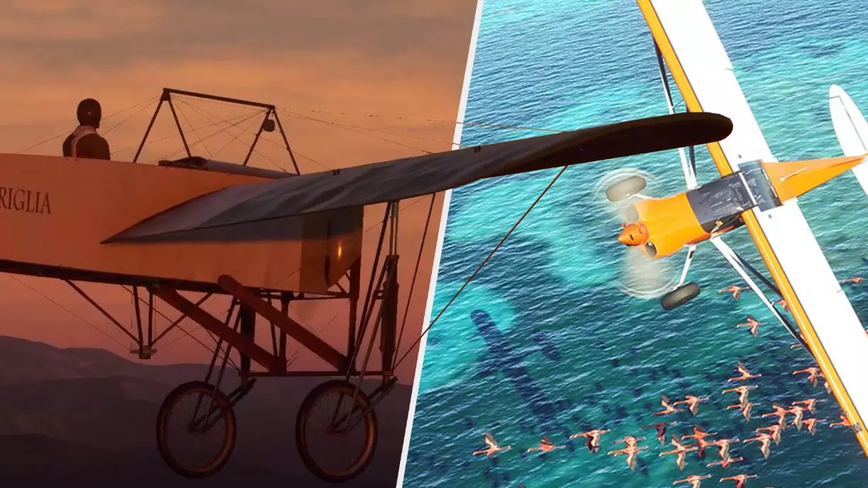 'Microsoft Flight Sim' Modder Adds World's Oldest Working Aeroplane